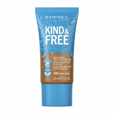 Base de Maquillaje Cremosa Rimmel London Kind & Free 400-natural beige