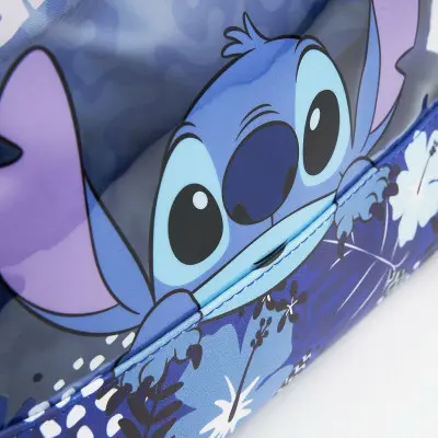 Neceser de Viaje Stitch Azul Poliuretano