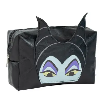 Neceser de Viaje Disney Maleficent Negro 23 x 15 x 9 cm