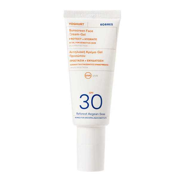 Crema Facial Korres Spf 30 40 ml Yogur