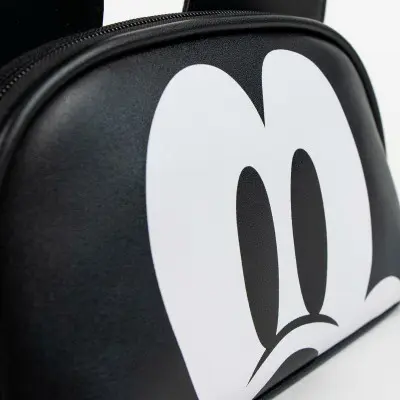 Neceser de Viaje Mickey Mouse Negro 100 % Poliuretano 23 x 10,5 x 5,5