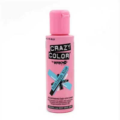 Coloración Semipermanente Crazy Color 002281 Nº 63 Bubblegum Blue (1