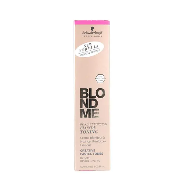 Tinte Permanente Blondme Toning Ice-Irise Schwarzkopf (60 ml)