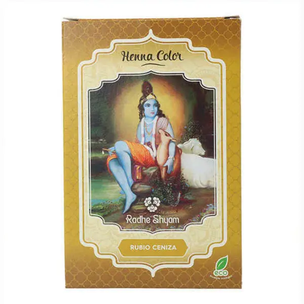 Coloración Semipermanente Henna Radhe Shyam Shyam Henna Rubio Ceniza (100 g)