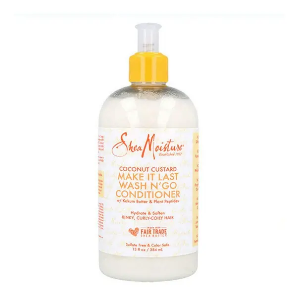 Acondicionador Shea Moisture Coconut Custard Wash N'Go Shea Moisture (384 ml)