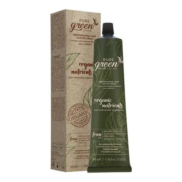 Crema Colorante Pure Green Nº 8.0 (100 ml)