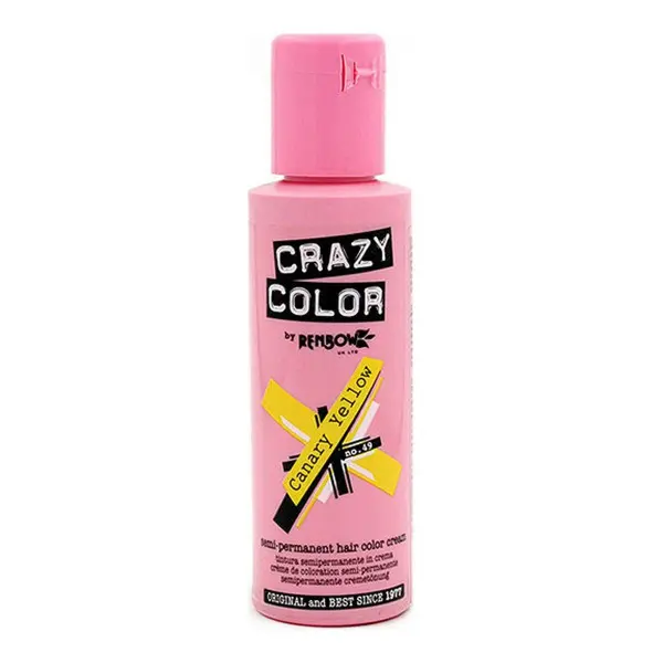 Tinte Semipermanente Canary Yellow Crazy Color 21597 Nº 49