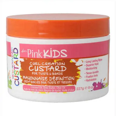 Loción Capilar Luster Pink Kids Curl Creation Custard Cabellos Rizado