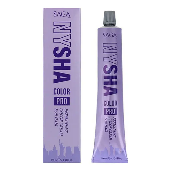 Permanent Dye Saga Nysha Color Pro Nº 4.35 (100 ml)