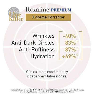 Anti-Ageing Cream for Eye Area Premium Line Killer X Treme Rexaline 15