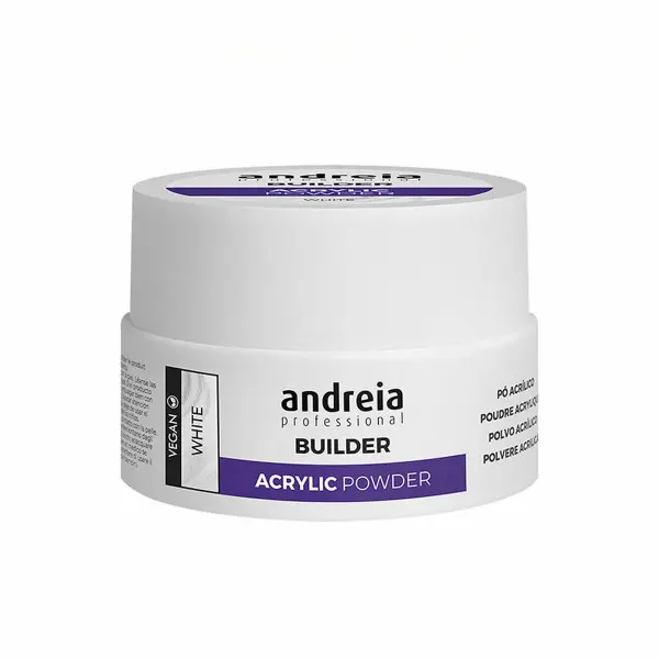 Esmalte acrílico Professional Builder Acrylic Powder Polvos Andreia Professional Builder Blanco (20 g)