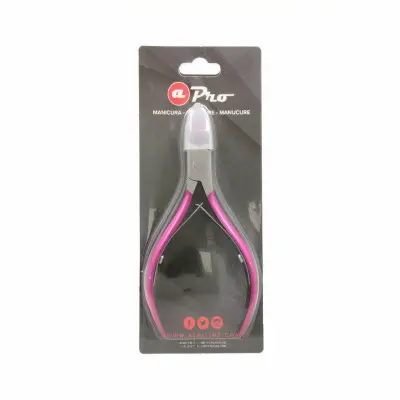 Alicate para Uñas Albi Pro 7203/10 Fucsia (10 cm)