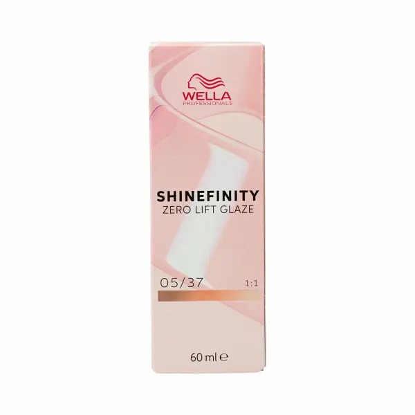 Coloración Permanente Wella Shinefinity Nº 05/37 (60 ml)