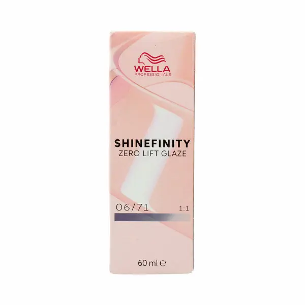 Coloración Permanente Wella Shinefinity Nº 06/71 (60 ml)