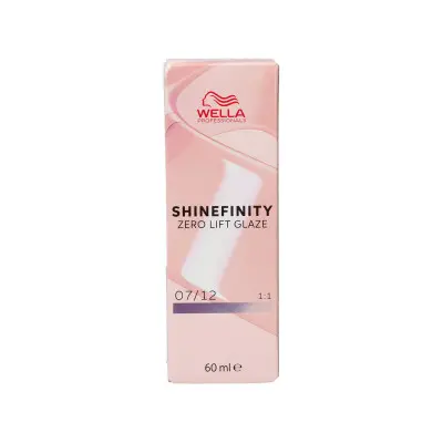 Tinte Permanente Wella Shinefinity Nº 07/12 60 ml