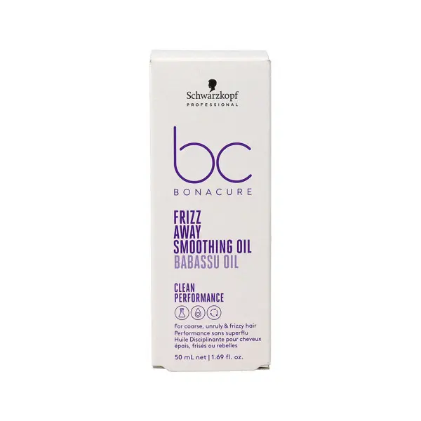 Aceite Reparador Integral Schwarzkopf Bonacure Frizz Away Smoothing (50 ml)