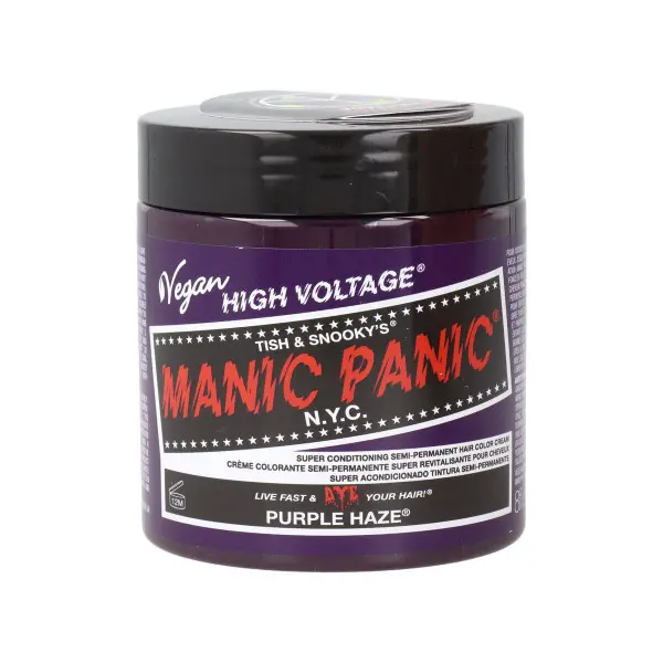 Coloración Semipermanente Manic Panic Panic High Morado Vegano (237 ml)