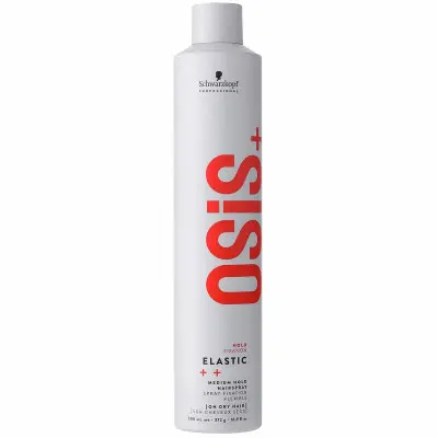 Medium Hold Spray Schwarzkopf Osis+ Elastic 500 ml