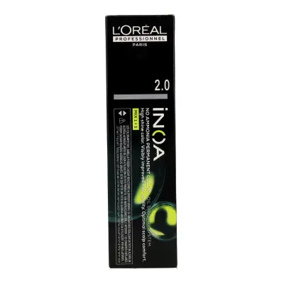 Tinte Permanente L'Oreal Professionnel Paris Inoa Color Nº 2.0 60 g