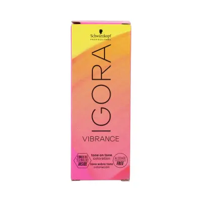 Permanent Dye Schwarzkopf Igora Vibrance Dark Brown nº 3-00 60 ml Nat