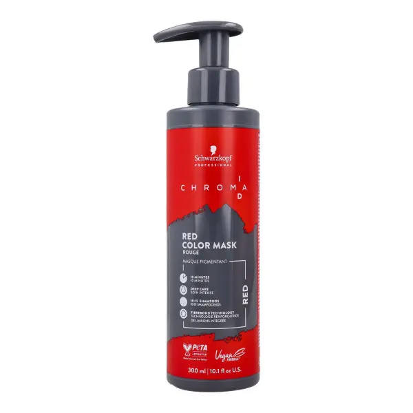 Mascarilla de coloración semipermanente Schwarzkopf Igora Chroma Rojo 300 ml