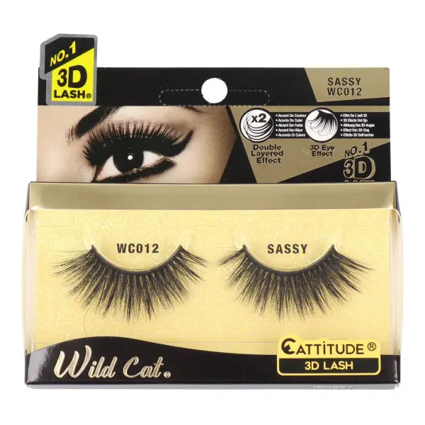 False Eyelashes Ebin New York Wild Cat Sassy