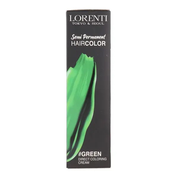 Tinte Semipermanente Lorenti Haircolor Verde 200 ml