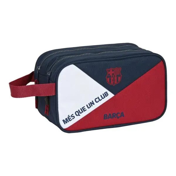 Neceser Infantil F.C. Barcelona Azul Granate (26 x 15 x 12.5 cm)