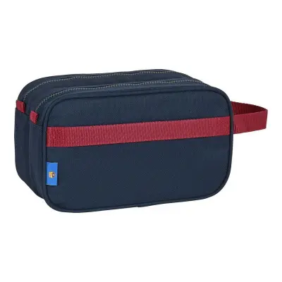 Neceser Infantil F.C. Barcelona Azul Granate (26 x 15 x 12.5 cm)