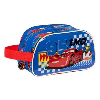 Neceser Escolar Cars Race ready Azul 26 x 15 x 12 cm