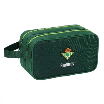 Neceser de Viaje Real Betis Balompié Verde Deportivo 26 x 15 x 12.5 c