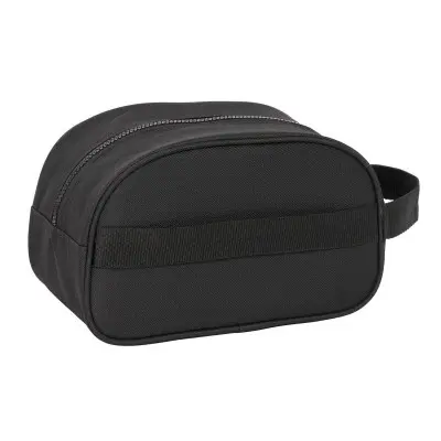 Neceser de Viaje F.C. Barcelona Black Negro Deportivo 26 x 15 x 12 cm