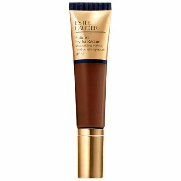 Base de Maquillaje Cremosa Estee Lauder Futurist Hydra Rescue 8N2-Rich Expresso Spf 45 30 ml