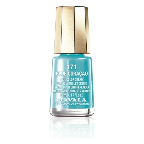 Esmalte de uñas Nail Color Cream Mavala 171-blue curaçao (5 ml)