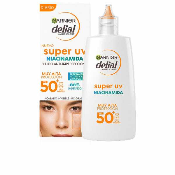 Anti-imperfection Treatment Garnier Delial Super Uv Spf 50 40 ml Niacinamide