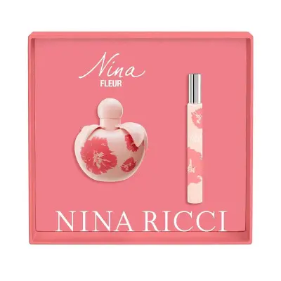 Set de Perfume Mujer Nina Ricci Nina Fleur Nina Fleur 2 Piezas 3 Pieza