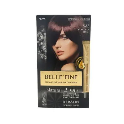 Permanent Dye Belle´Fine Nº 5.66 Red Burgundy (30 ml)