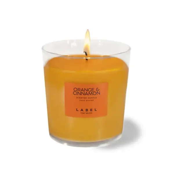 Vela Perfumada Label Naranja Canela 220 g