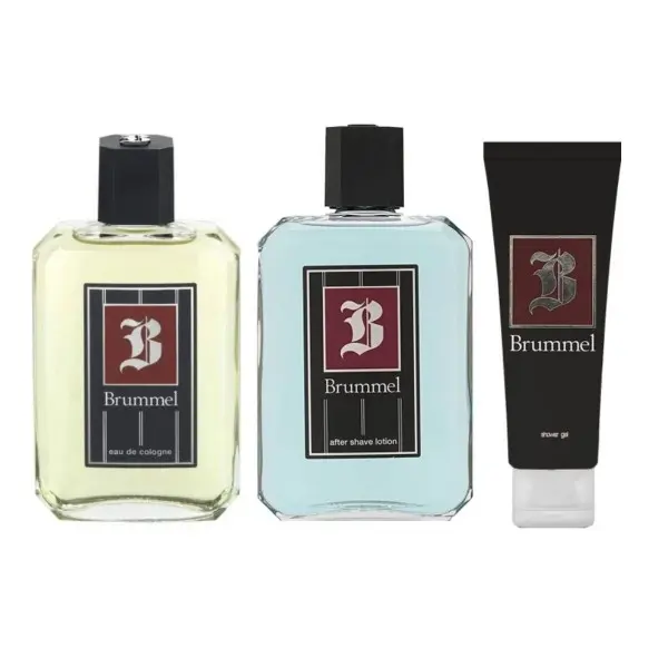 Set de Perfume Hombre Puig EDC Brummel 3 Piezas