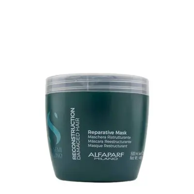 Mascarilla Capilar Reparadora Alfaparf Milano Semi Di Lino 500 ml