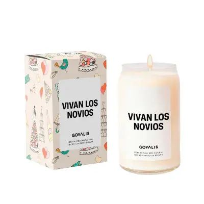 Scented Candle GOVALIS Vivan los Novios (500 g)