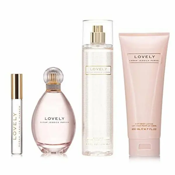 Set de Perfume Mujer Sarah Jessica Parker Lovely 4 Piezas