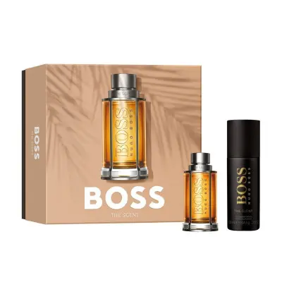 Set de Perfume Hombre Hugo Boss EDT The Scent 2 Piezas