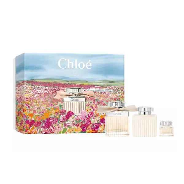 Set de Perfume Mujer Chloe Signature EDP 3 Piezas