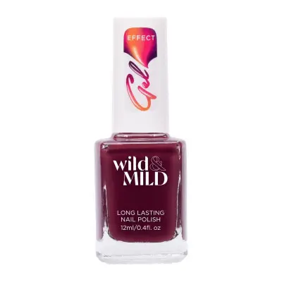 Esmalte de uñas Wild & Mild Gel Effect Burgundy Bouquet 12 ml