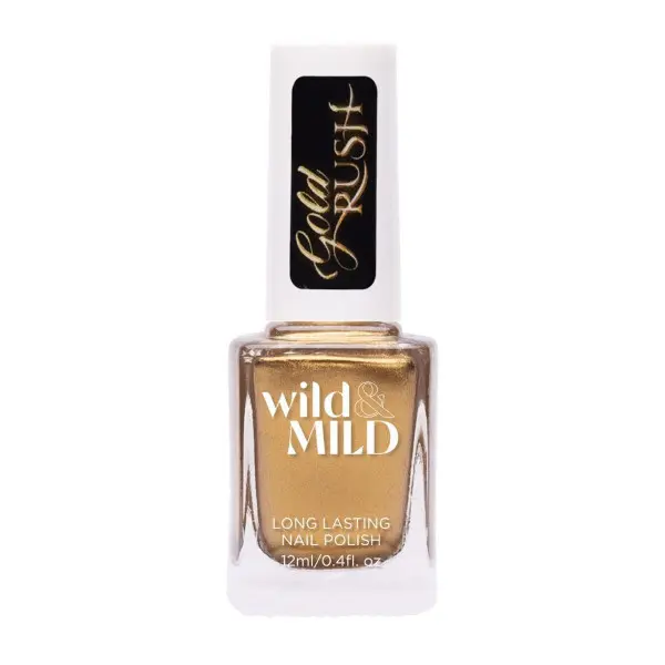 Esmalte de uñas Wild & Mild Gold Rush GR04 Gold Flakes 12 ml