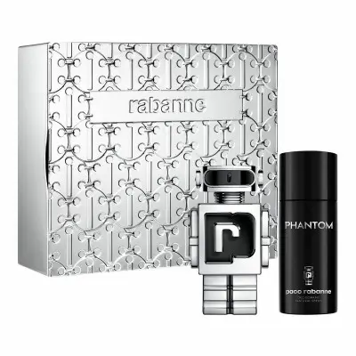 Set de Perfume Hombre Paco Rabanne EDT Phantom 2 Piezas