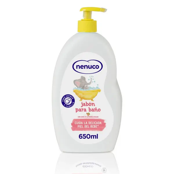 Perfume Infantil Nenuco BAÑO HIDRATANTE 650 ml