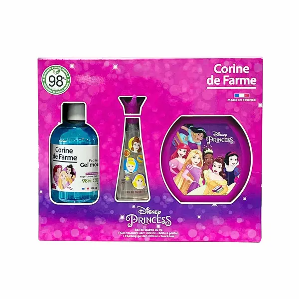 Perfume Infantil Corine de Farme Princess 30 EDT 300 ml 3 Piezas