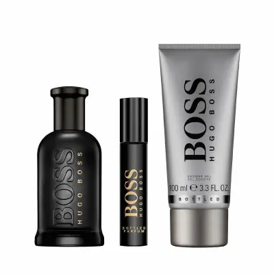 Set de Perfume Hombre Hugo Boss Boss Bottled Parfum 3 Piezas